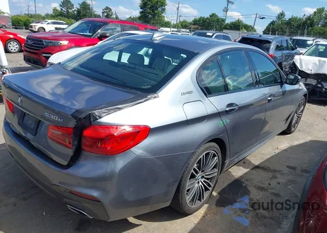 2018 BMW 530E Iperformance from USA, damaged, VIN WBAJA9C50JB249883